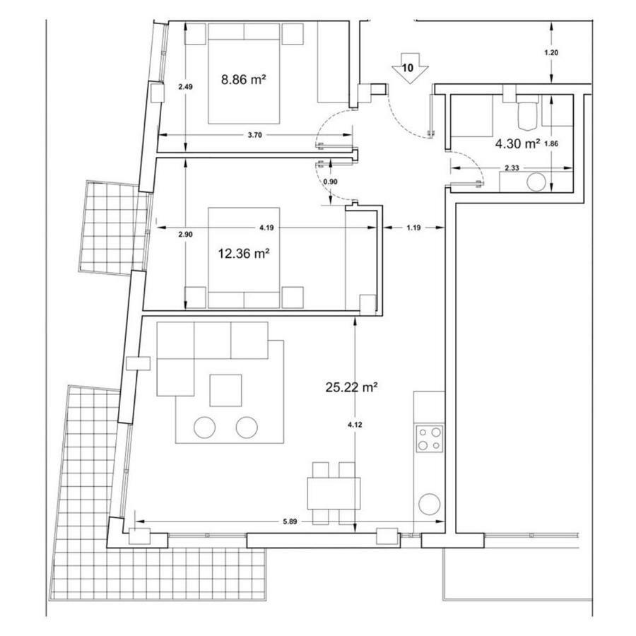 Apartamento Tarifa - Zona 10!Piscina Exteriér fotografie